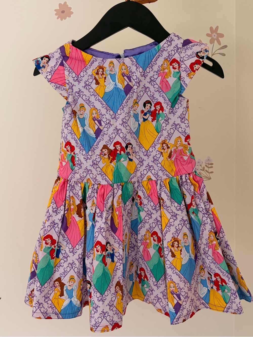 Handmade Disney Princess Dress Girls 3T – Belle Cinderella Ariel Snow White Auro